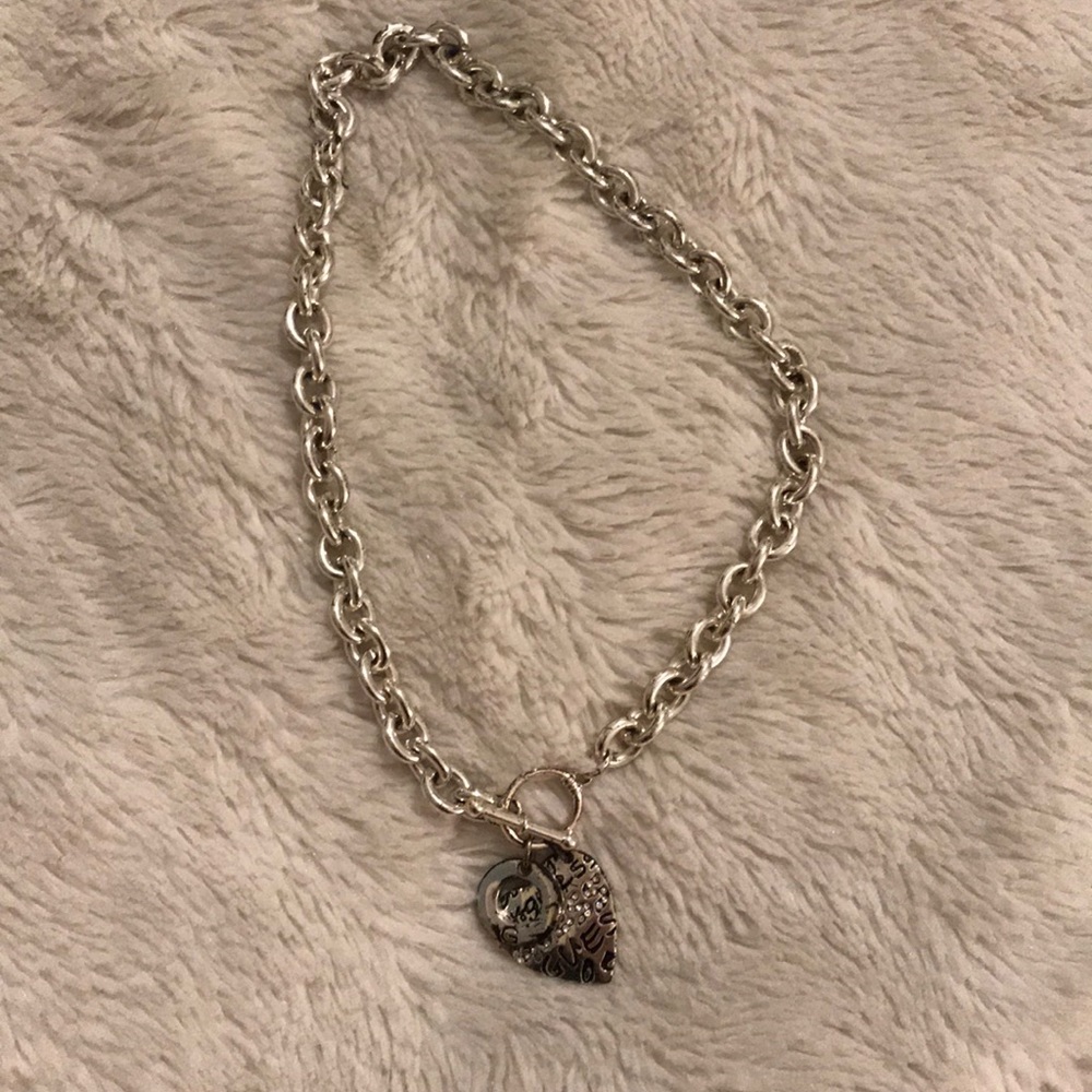 Silver choker